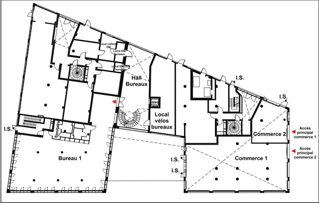 Bureau Bordeaux 1664m² Vente bureau Bordeaux Gironde OVBUR2001789 1